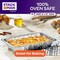 30 Pack 9x13 Disposable Aluminum Foil Pans Large Baking Pan Trays - Heavy Duty Tin Tray Half Size Chafing Dishes. Food Containers for Roasting, Cooking, Heating or Steam Table